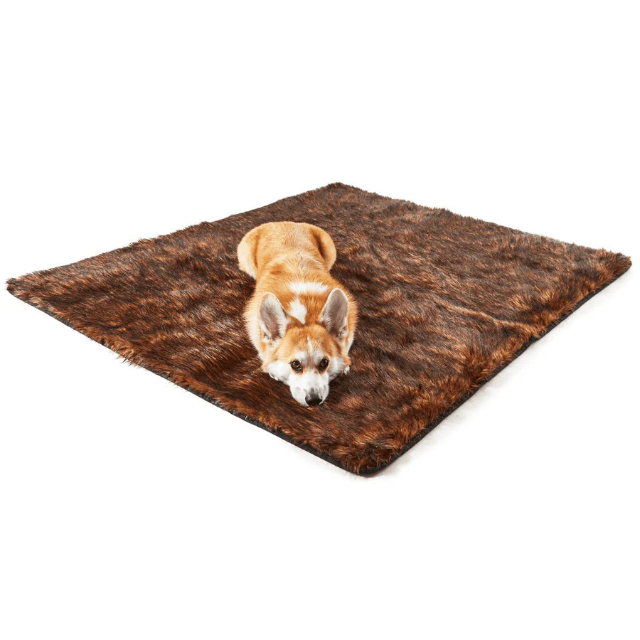 Paw.com x BarkBox PupProtector™ Waterproof Throw Blanket - Brown