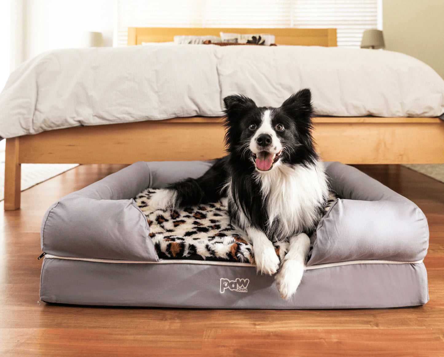 PupLounge™ Topper - Cheetah Faux Print (Bed Not Included)