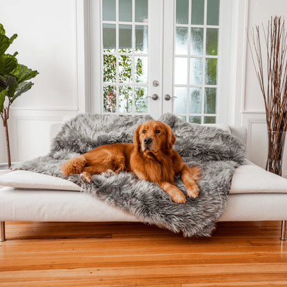 Paw.com x BarkBox PupProtector™ Waterproof Throw Blanket - Charcoal Grey